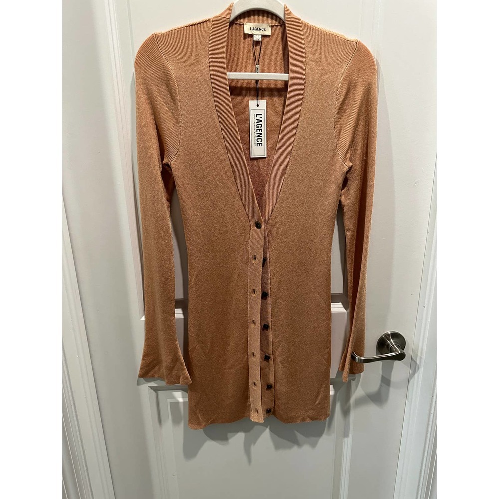 L'AGENCE Lucas Longline Cardigan - Picture 16 of 16